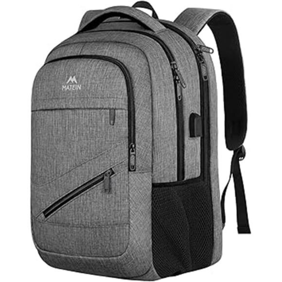 Travel Laptop Backpack, 17 Inch Business Flight Approved Carry on Backpack - Picture 7 of 7